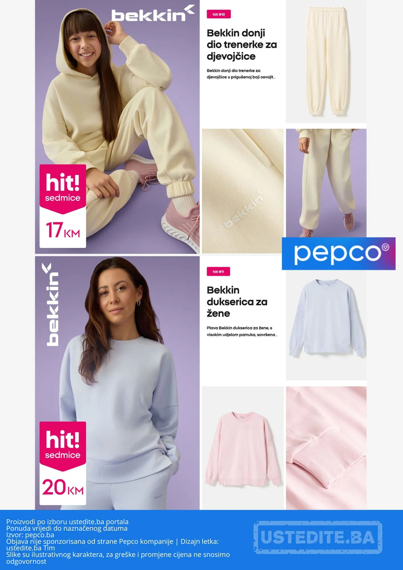 Pepco HITOVI SEDMICE