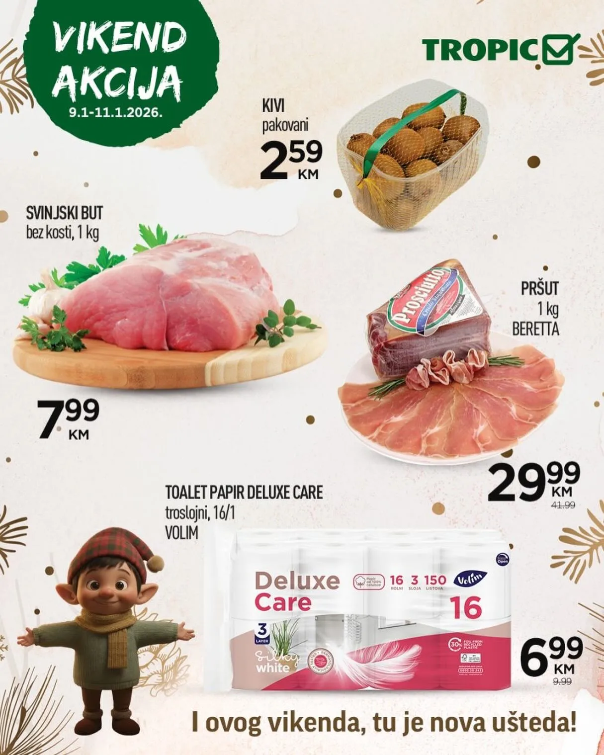 Tropic vikend akcija 9-11.1.2026.