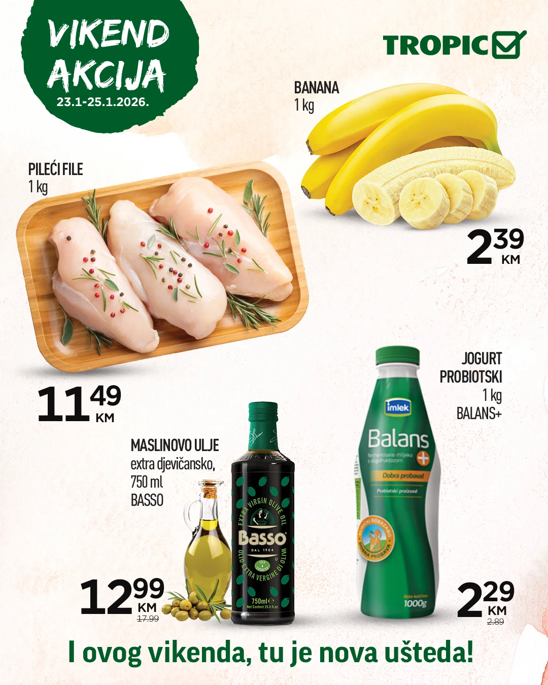 Tropic vikend akcija 23-25.1.2026.