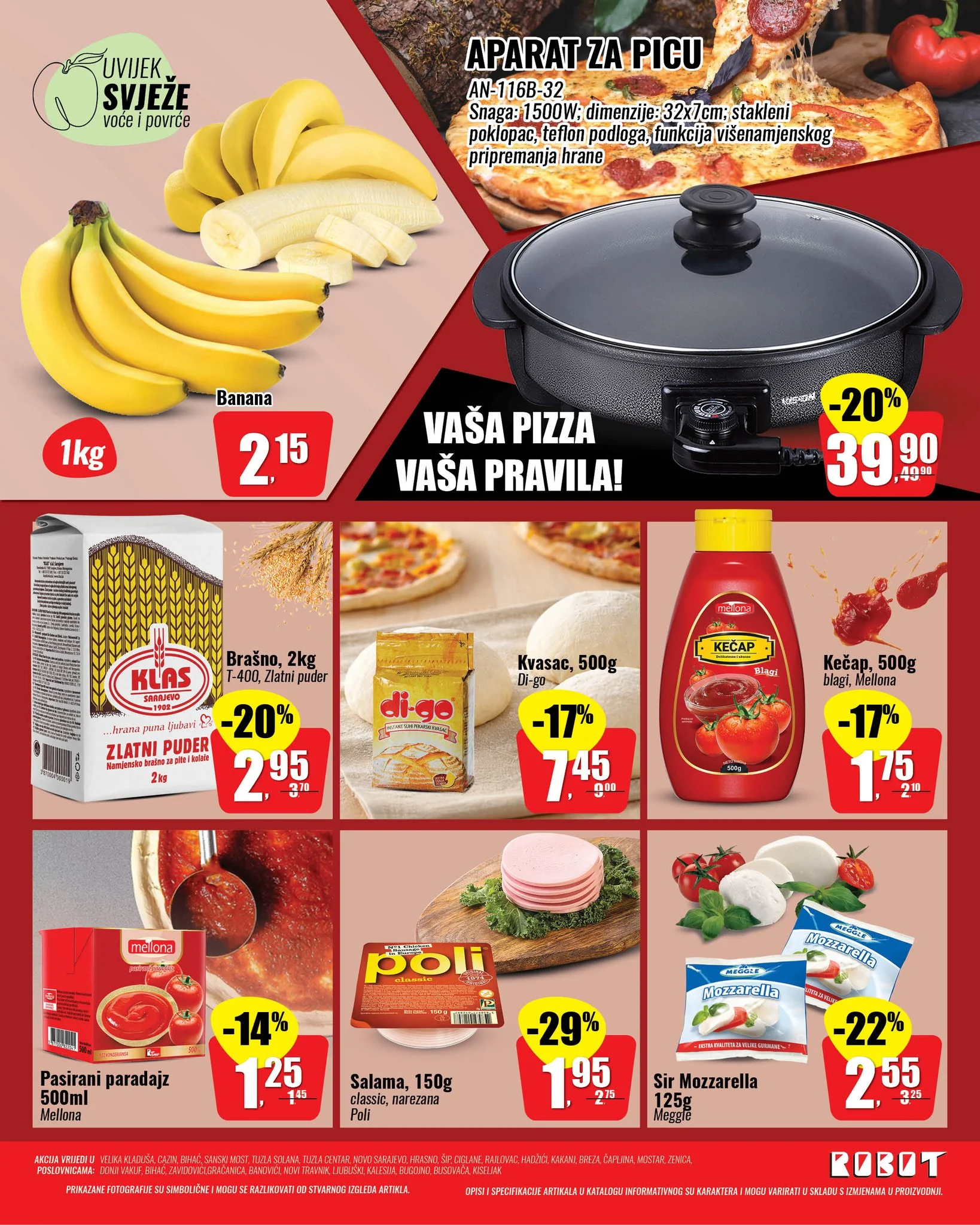 Robot akcija za početak sedmice 19-21.1.2026.