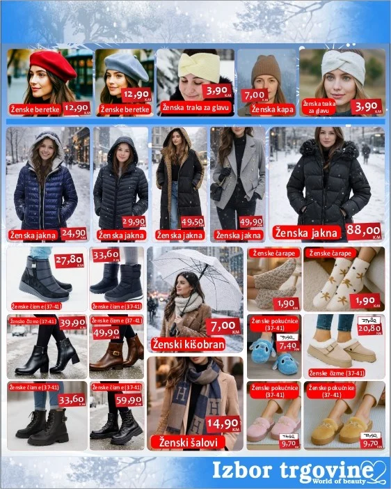 Izbor trgovine ODJEĆA & OBUĆA 