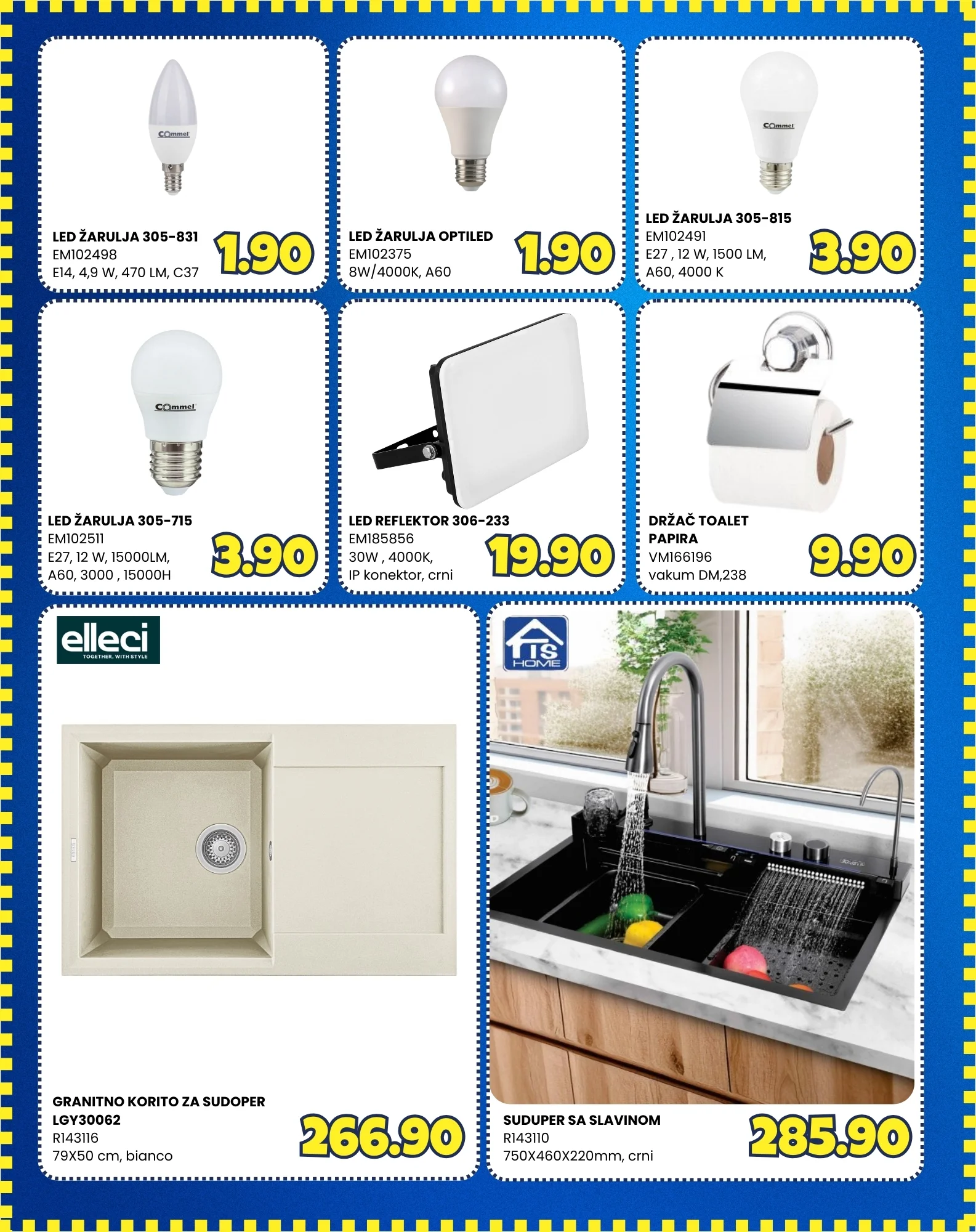 Fis vikend akcija VEĆ OD 1,90 KM  22-24.1.2025. 