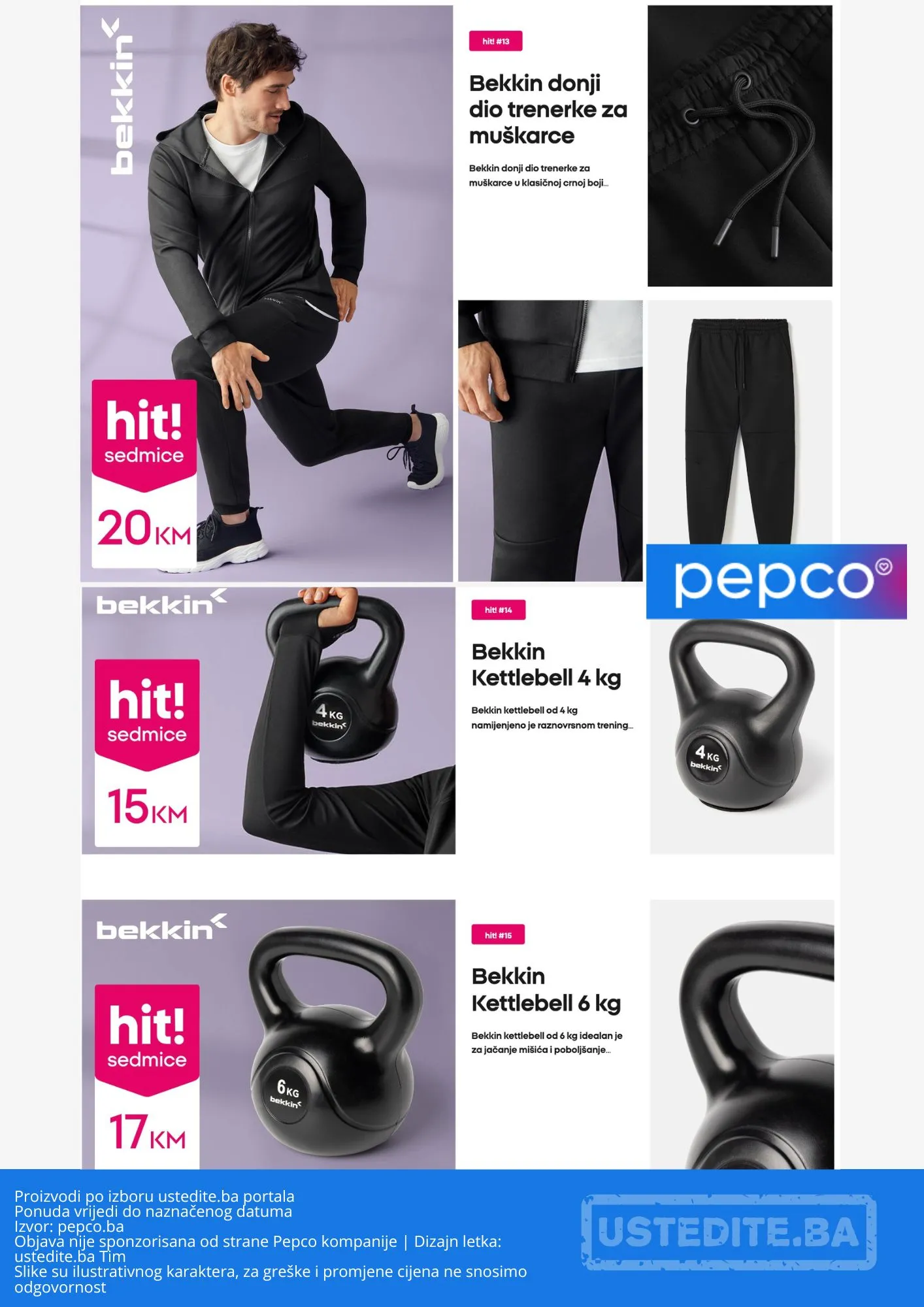 Pepco HITOVI SEDMICE