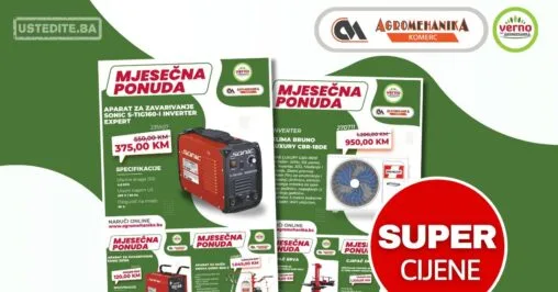 Verno by Agromehanika MJESEČNA AKCIJA – januar 2026.