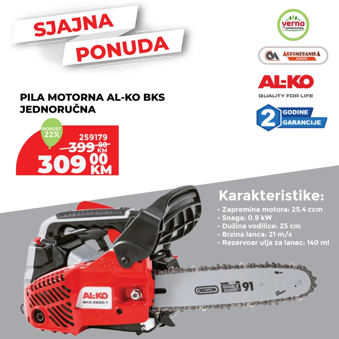 Verno by Agromehanika SUPER AKCIJA – januar 2026.