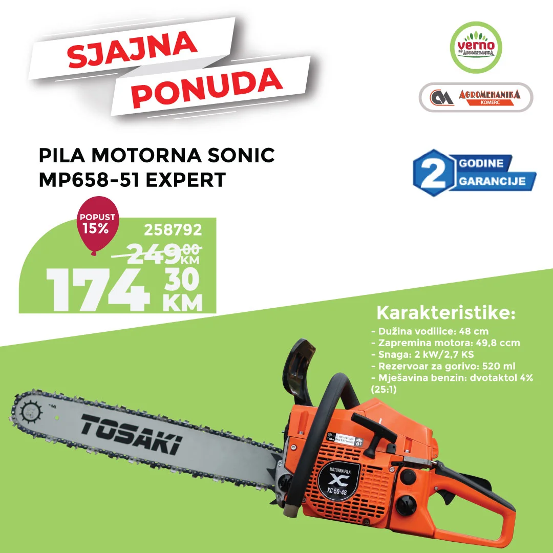 Verno by Agromehanika SUPER AKCIJA – januar 2026.