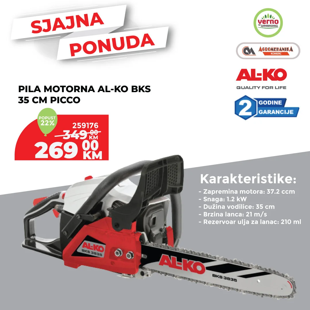 Verno by Agromehanika SUPER AKCIJA – januar 2026.