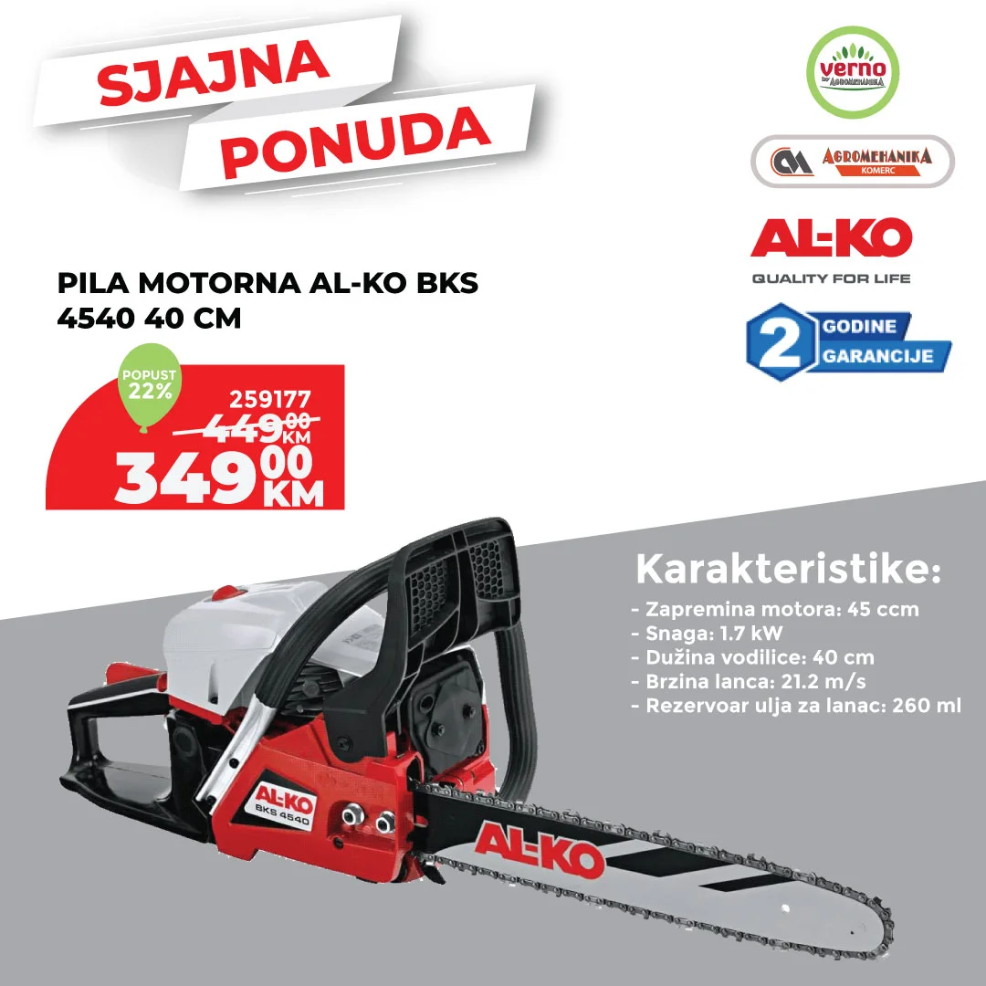 Verno by Agromehanika SUPER AKCIJA – januar 2026.