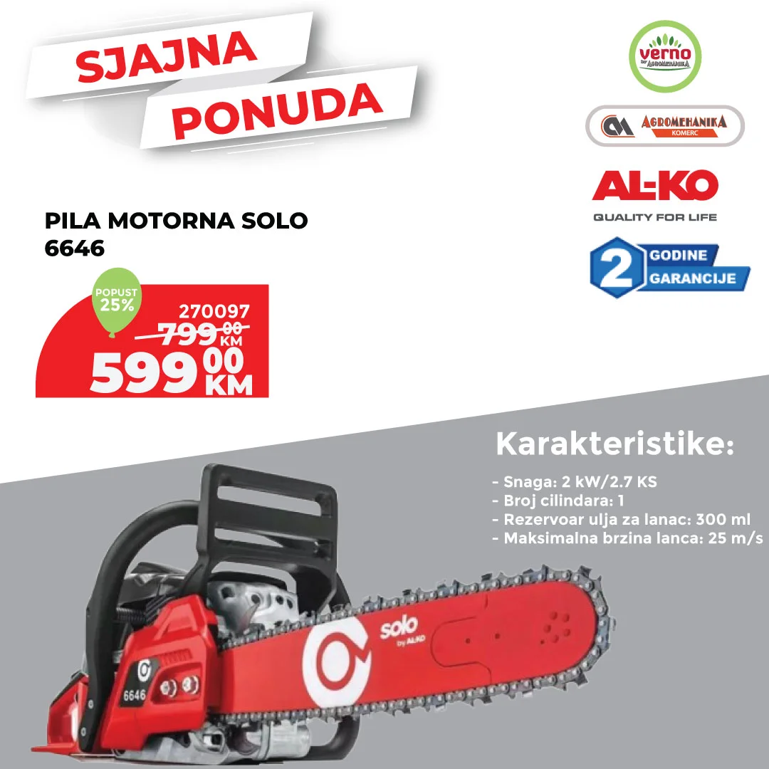 Verno by Agromehanika SUPER AKCIJA – januar 2026.