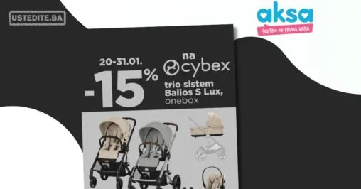 Aksa AKCIJA Cybex TRIO sistema 20-29.1.2026.