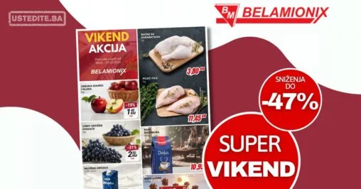 Belamionix vikend akcija 29.1-1.2.2026.