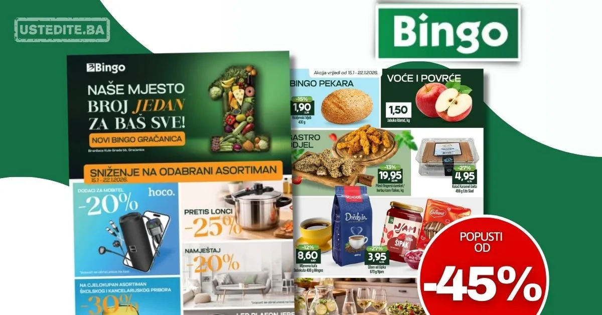 Bingo katalog GRAČANICA 15-21.1.2026.