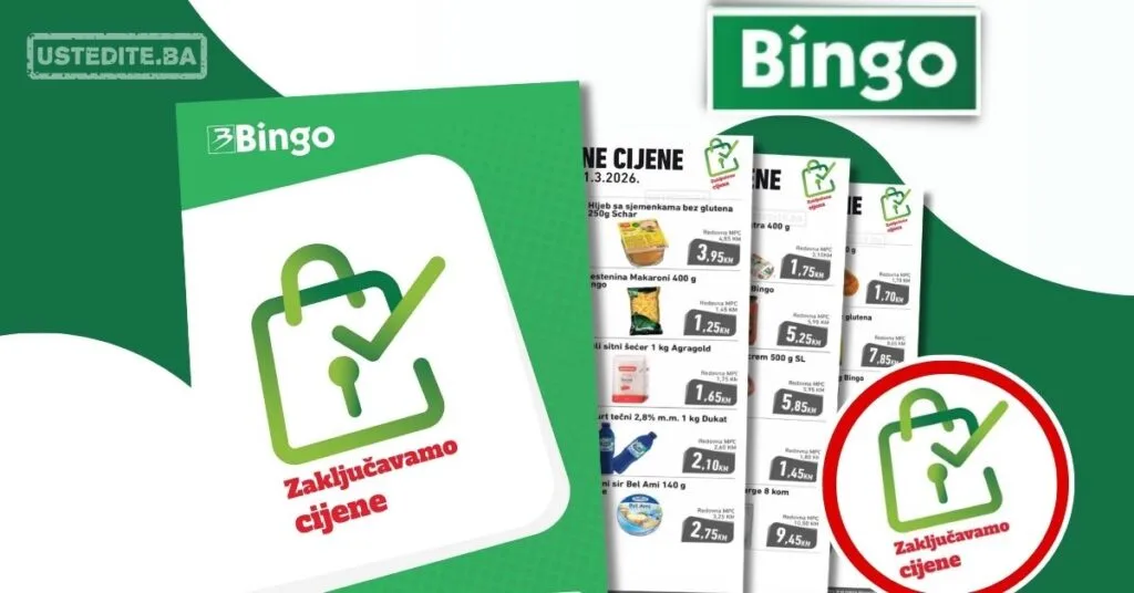 Bingo ZAKLJUČANE CIJENE 2.1-1.3.2026.