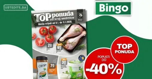 Bingo vikend akcija 8-11.1.2026.