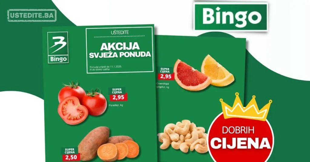 Bingo akcija SVEJŽA PONUDA