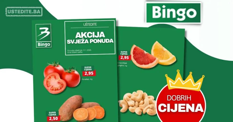 Bingo akcija SVEJŽA PONUDA