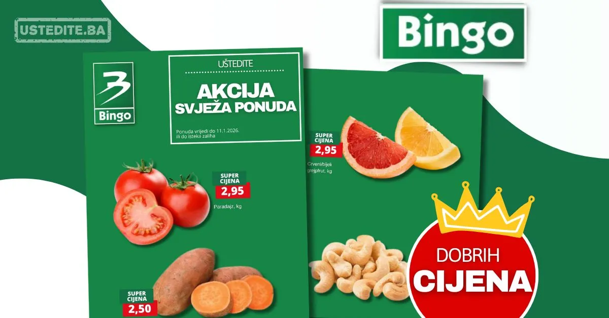 Bingo akcija SVEJŽA PONUDA