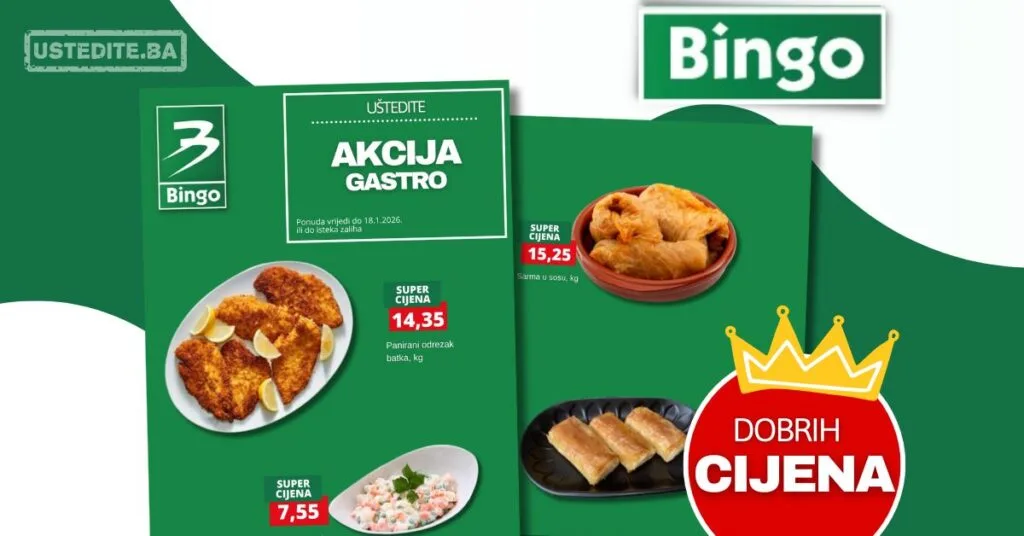 Bingo akcija GASTRO PONUDA