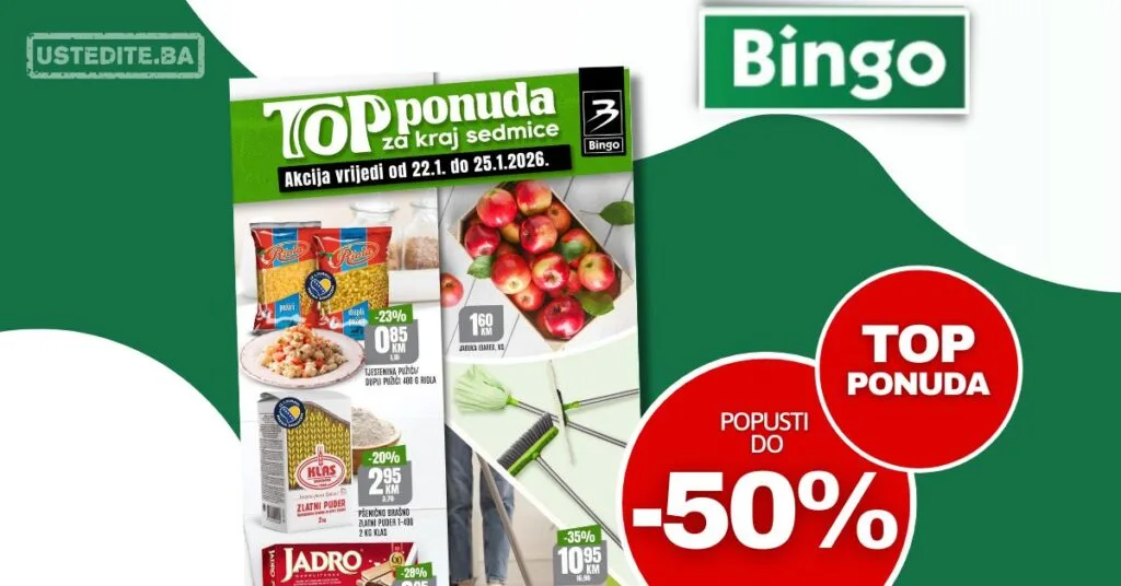 Bingo vikend akcija 22-25.1.2026.