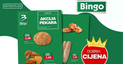 Bingo akcija PEKARA - sniženje do 1.2.2026.