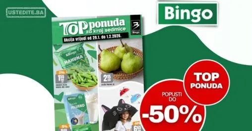 Bingo vikend akcija 29.1-1.2.2026.