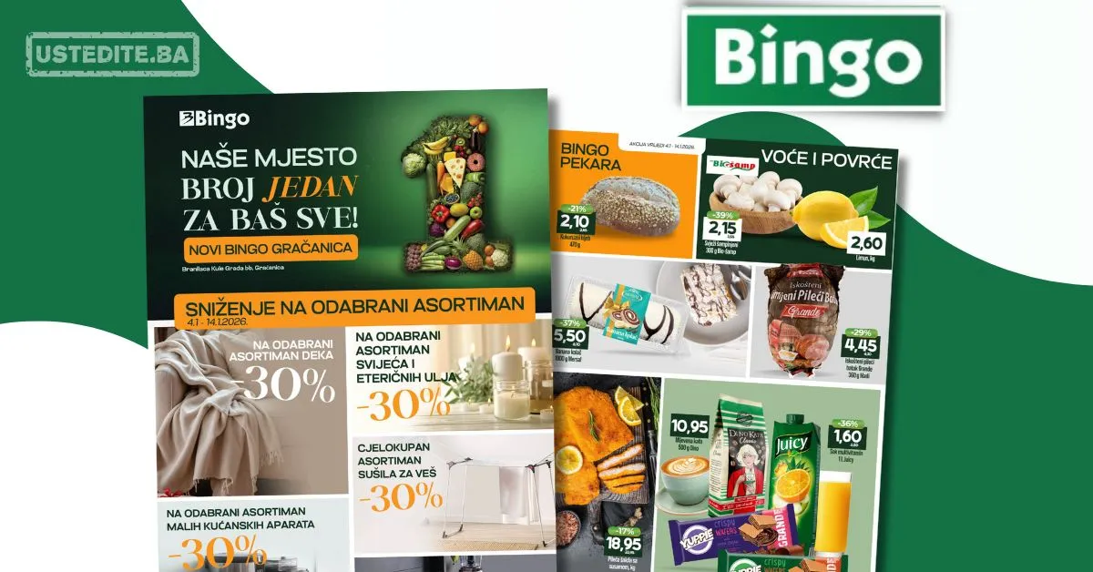 Bingo katalog VELIKO OTVORENJE 4-14.1.2026.