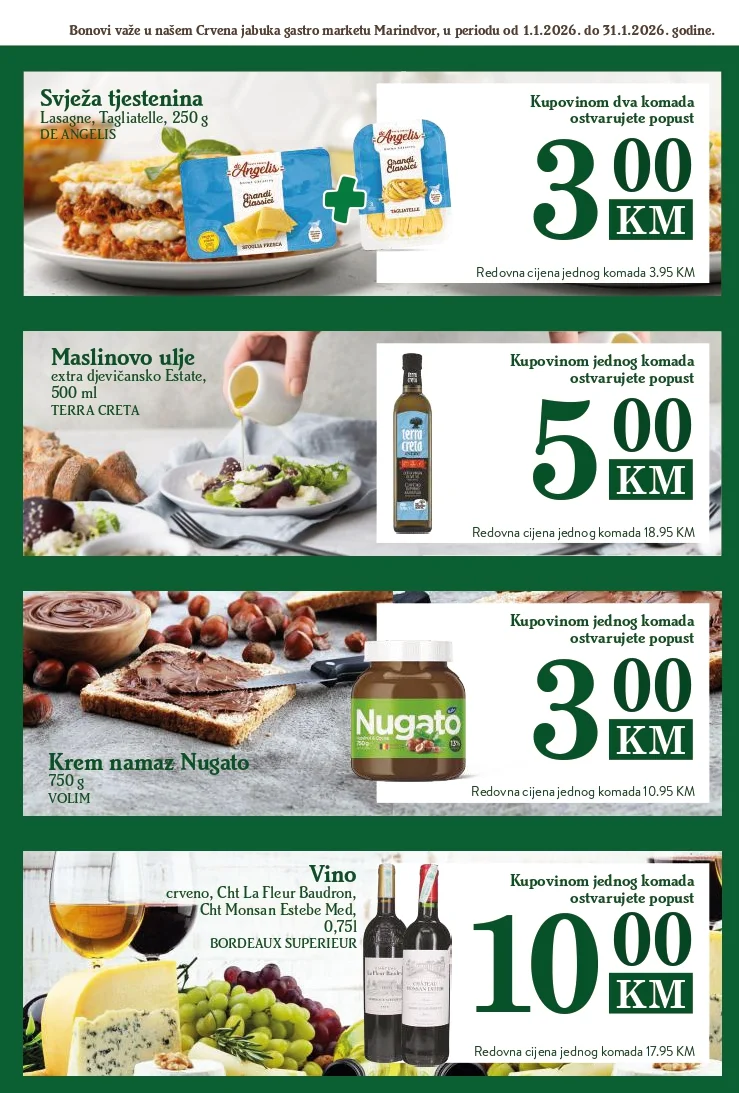 Crvena Jabuka GASTRO 1-31.1.2026. 