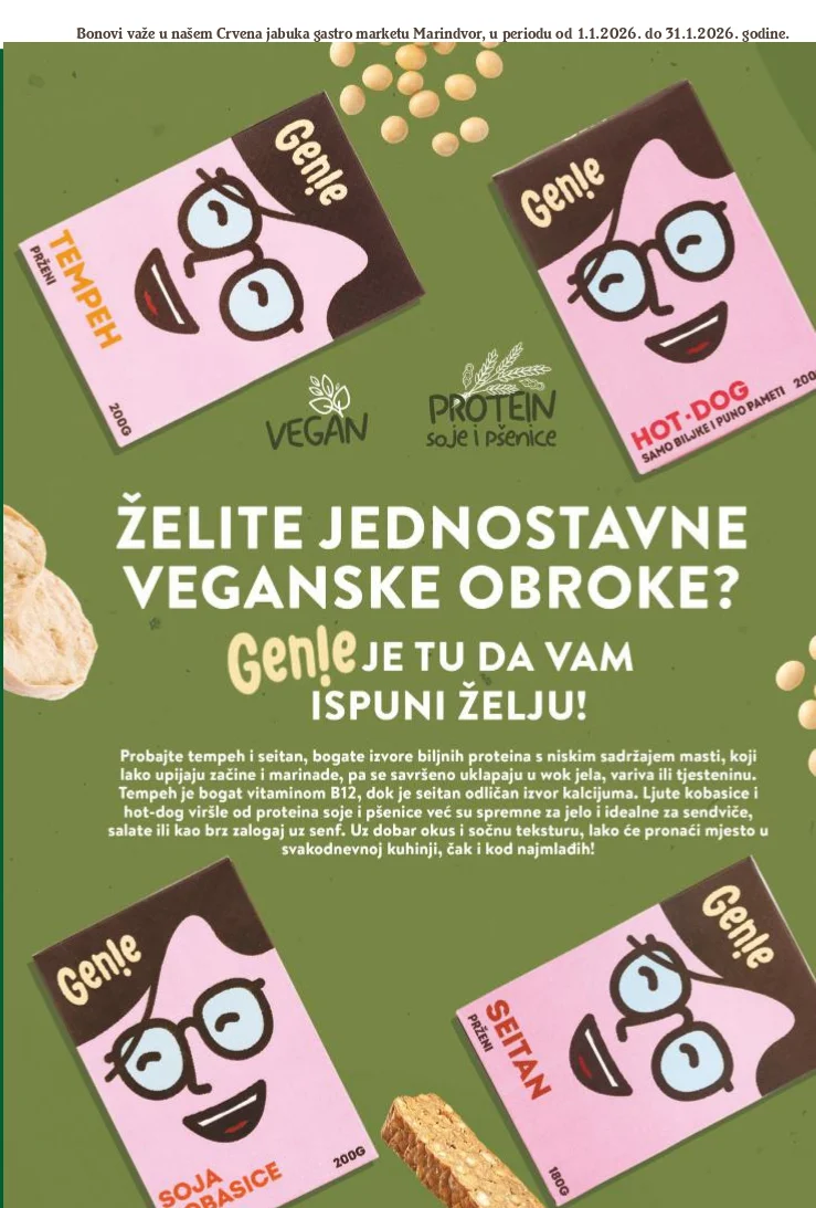 Crvena Jabuka GASTRO 1-31.1.2026. 