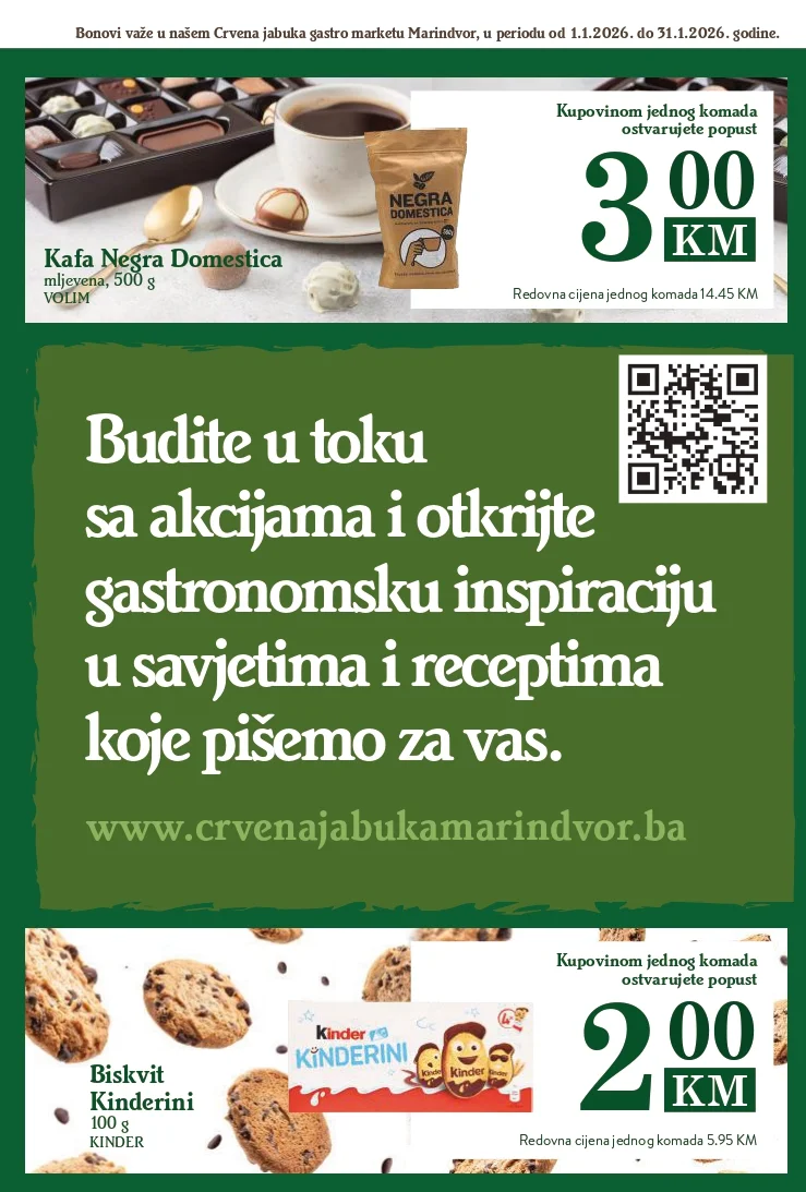 Crvena Jabuka GASTRO 1-31.1.2026. 