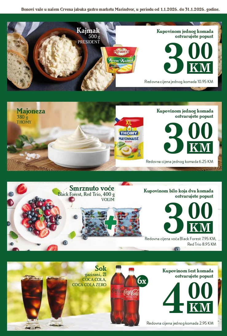 Crvena Jabuka GASTRO 1-31.1.2026. 