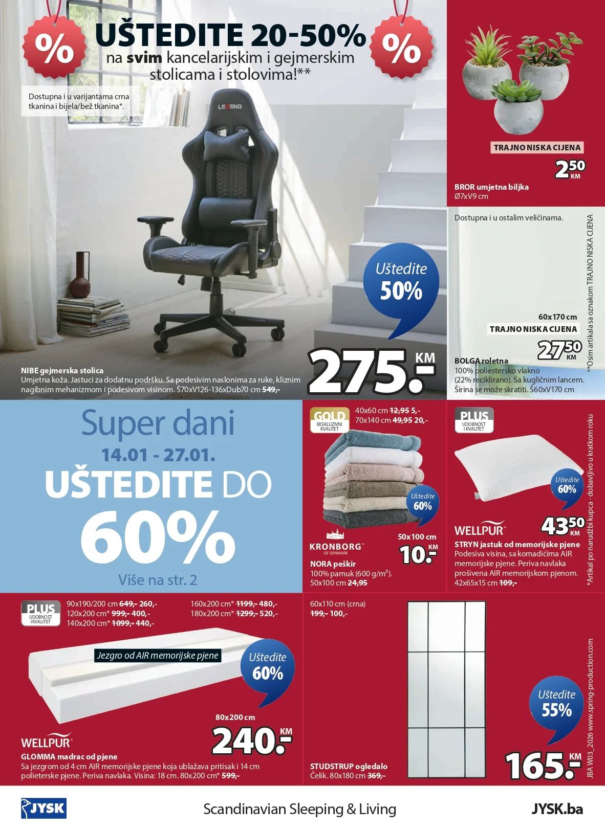 Jysk katalog 14-27.1.2026.