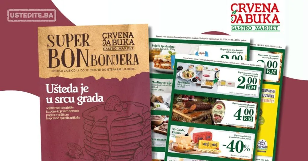 Crvena Jabuka GASTRO 1-31.1.2026.