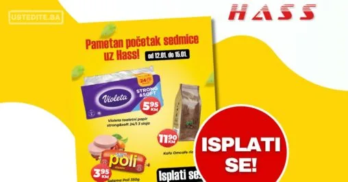 Hass komerc akcija za početak sedmice 12-15.1.2026.