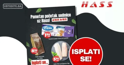 Hass komerc akcija za početak sedmice 5-8.1.2026.