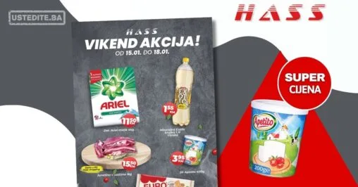 Hass komerc vikend akcija 15-18.1.2026.