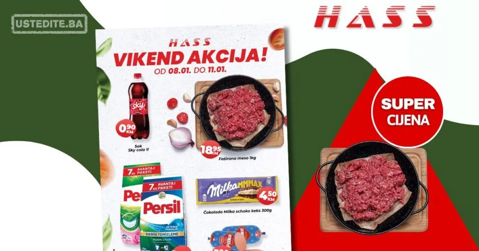 Hass komerc vikend akcija 8-11.1.2026.