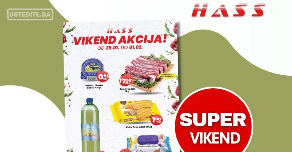 Hass komerc vikend akcija 29.1-1.2.2026.