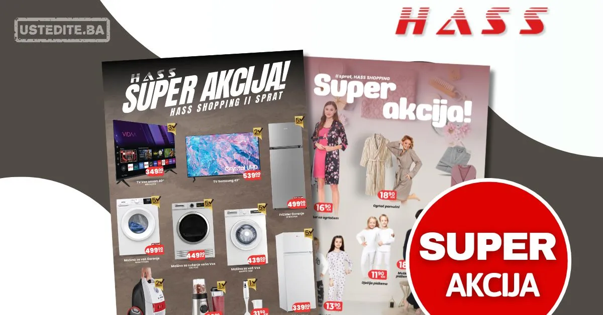 Hass komerc SUPER AKCIJA januar 2026.