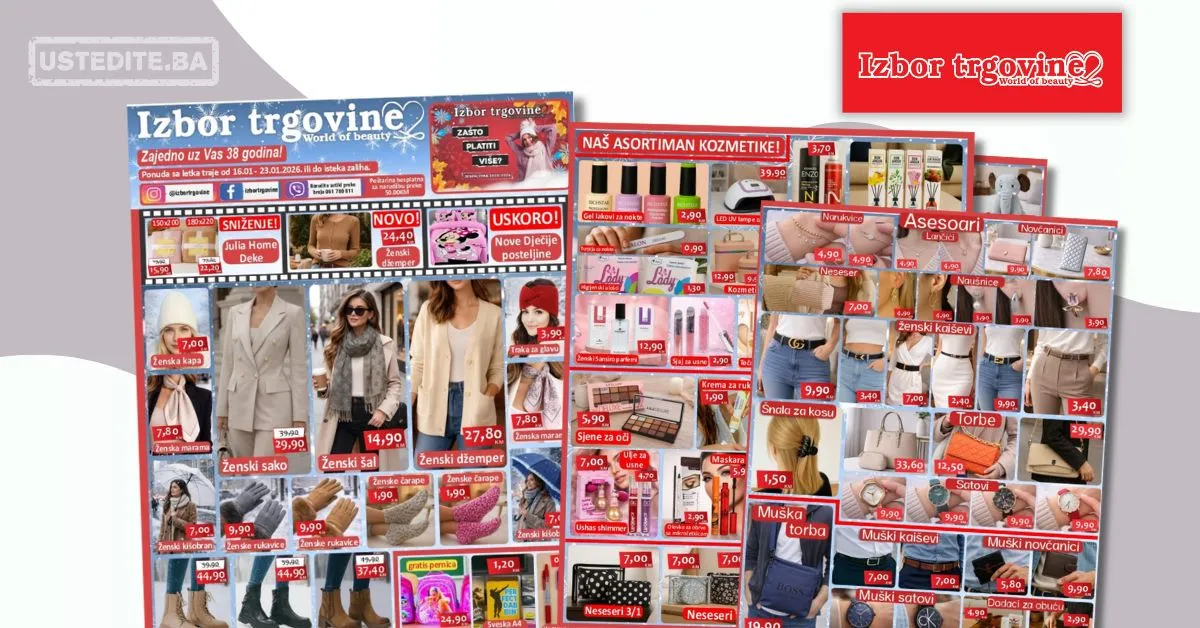 Izbor trgovine katalog 16-23.1.2026.