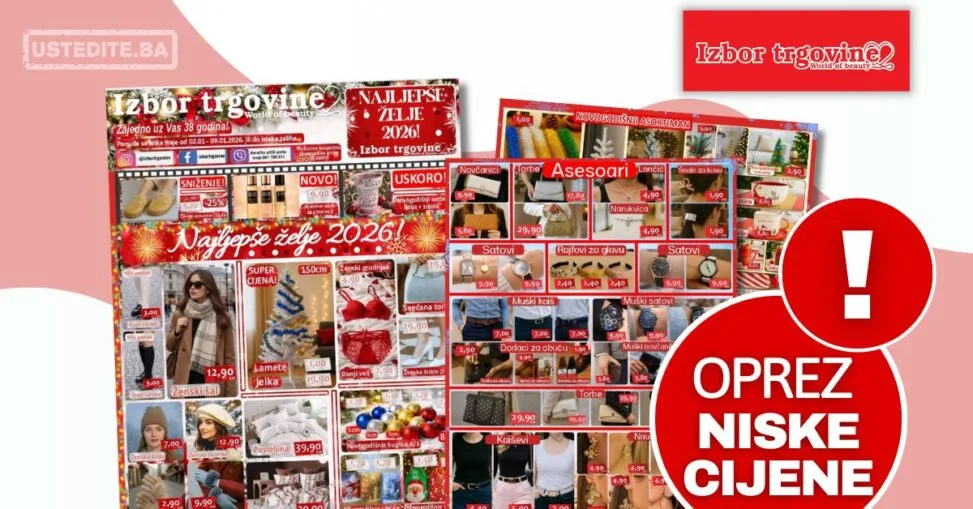 Izbor trgovine katalog 2-9.1.2026.