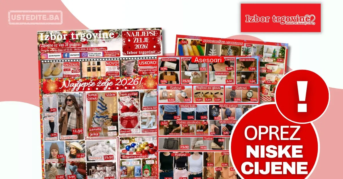 Izbor trgovine katalog 2-9.1.2026.