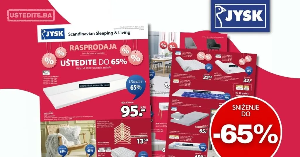 Jysk katalog 14-27.1.2026.