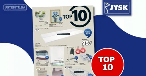 JYSK TOP 10 akcija do 20.1.2026.