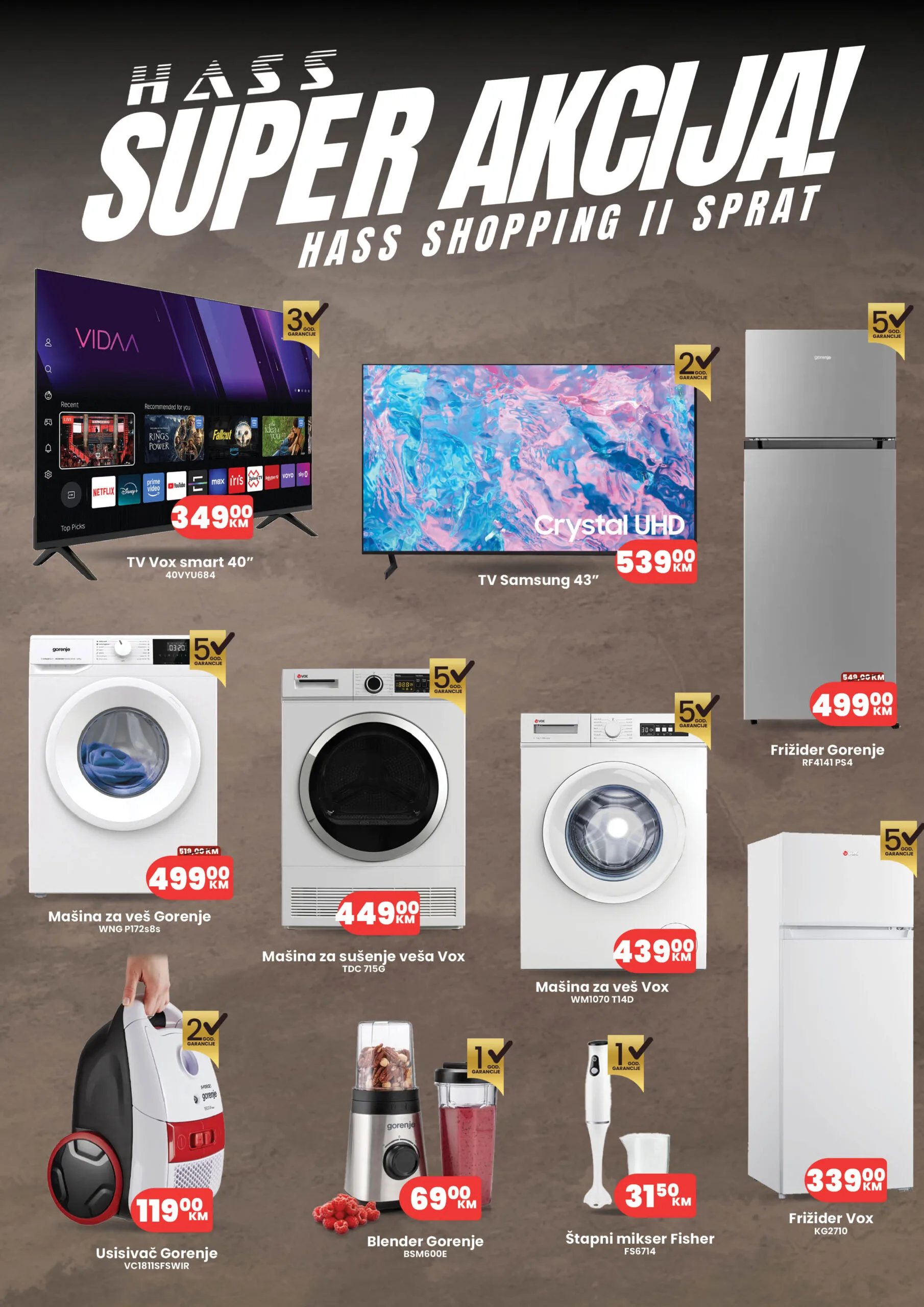 Hass komerc SUPER AKCIJA januar 2026.