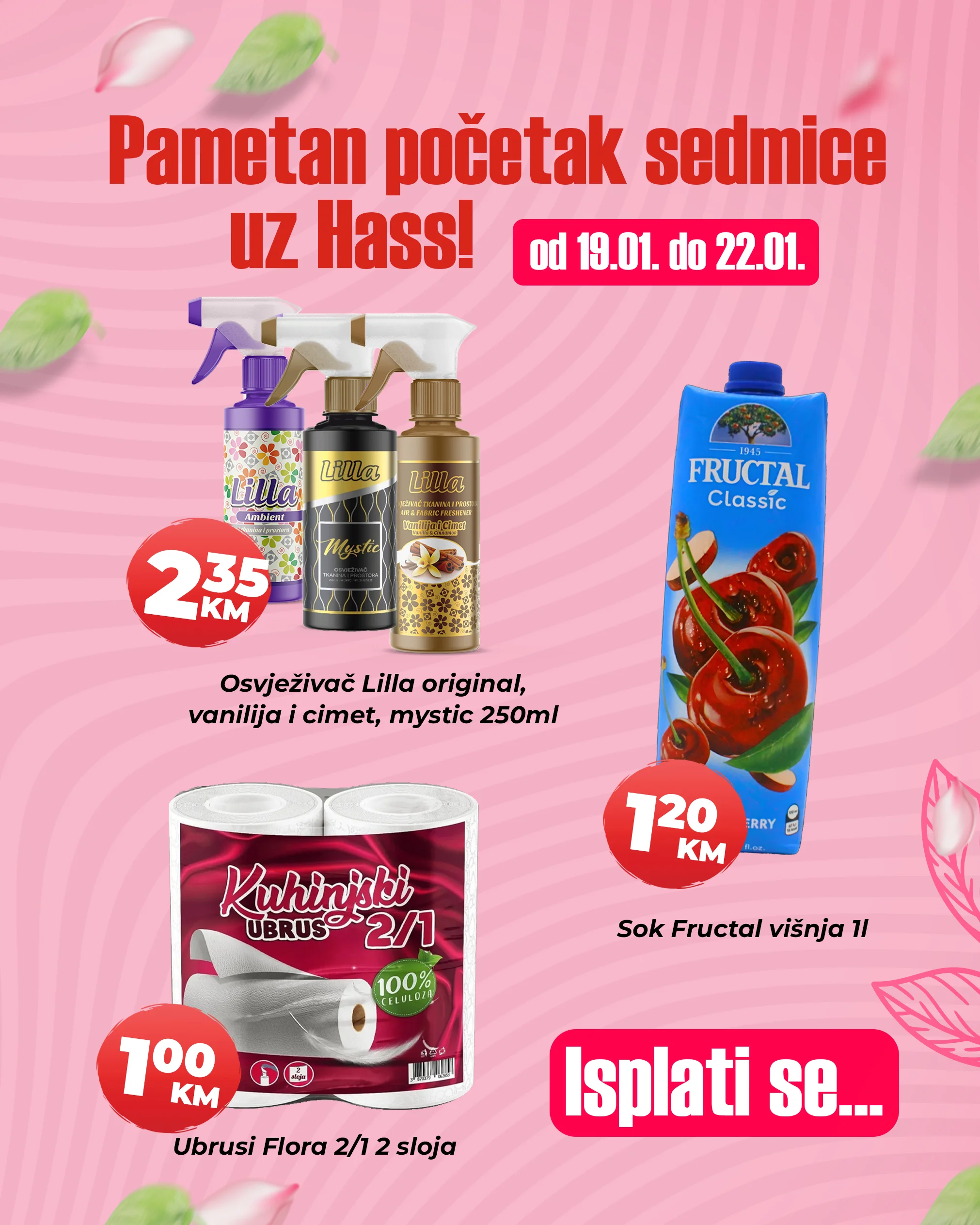 Hass komerc akcija za početak sedmice 19-22.1.2026.