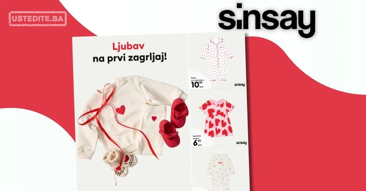 Sinsay odjeća za bebe - januar 2026.