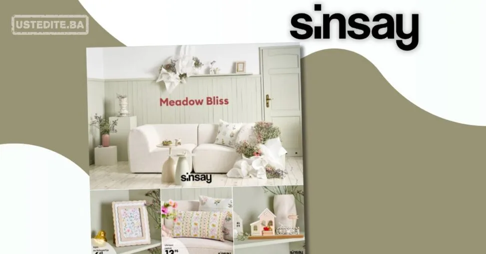 Sinsay akcija: Kolekcija Meadow Bliss januar 2026.