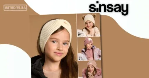 Sinsay dječiji zimski dodaci – januar 2026.