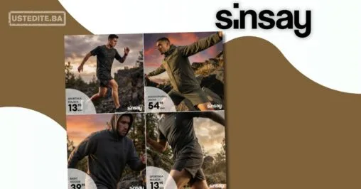 Sinsay akcija: SPORTSKA ODJEĆA januar 2026.