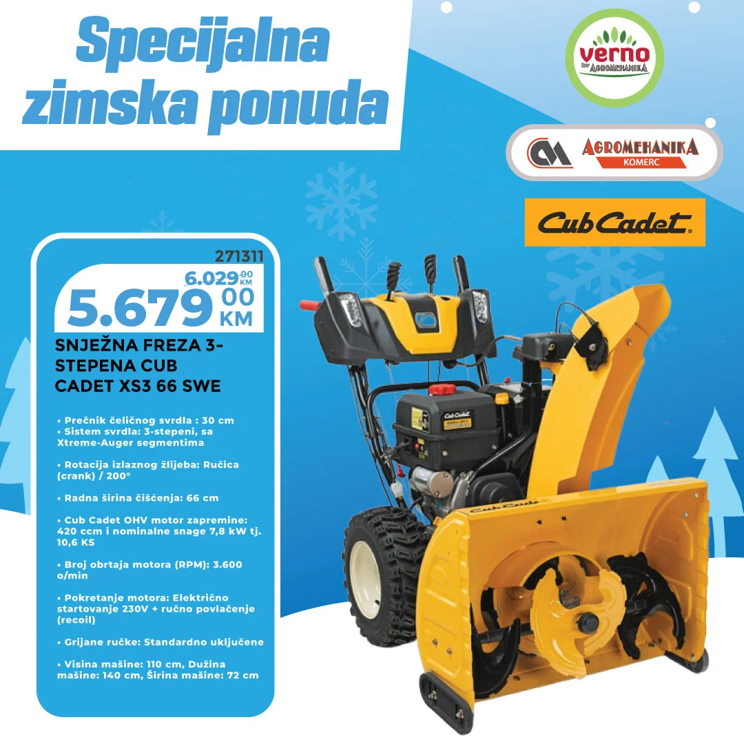 Verno by Agromehanika ZIMSKA PONUDA - januar 2026.